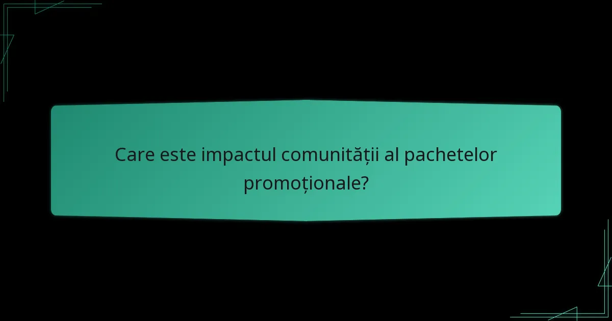 Cum s-au schimbat pachetele promoționale de-a lungul timpului?