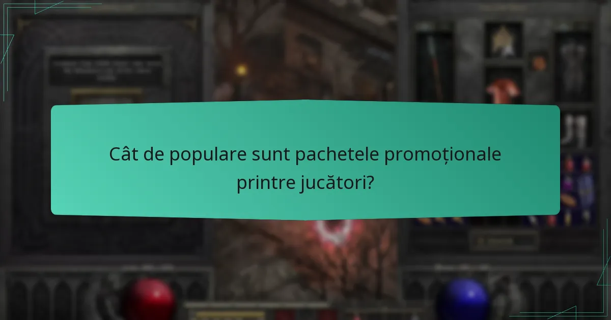 Cât de populare sunt pachetele promoționale printre jucători?