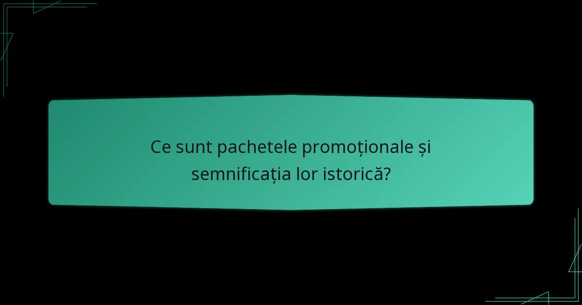 Care tipuri de pachete promoționale sunt cele mai eficiente?