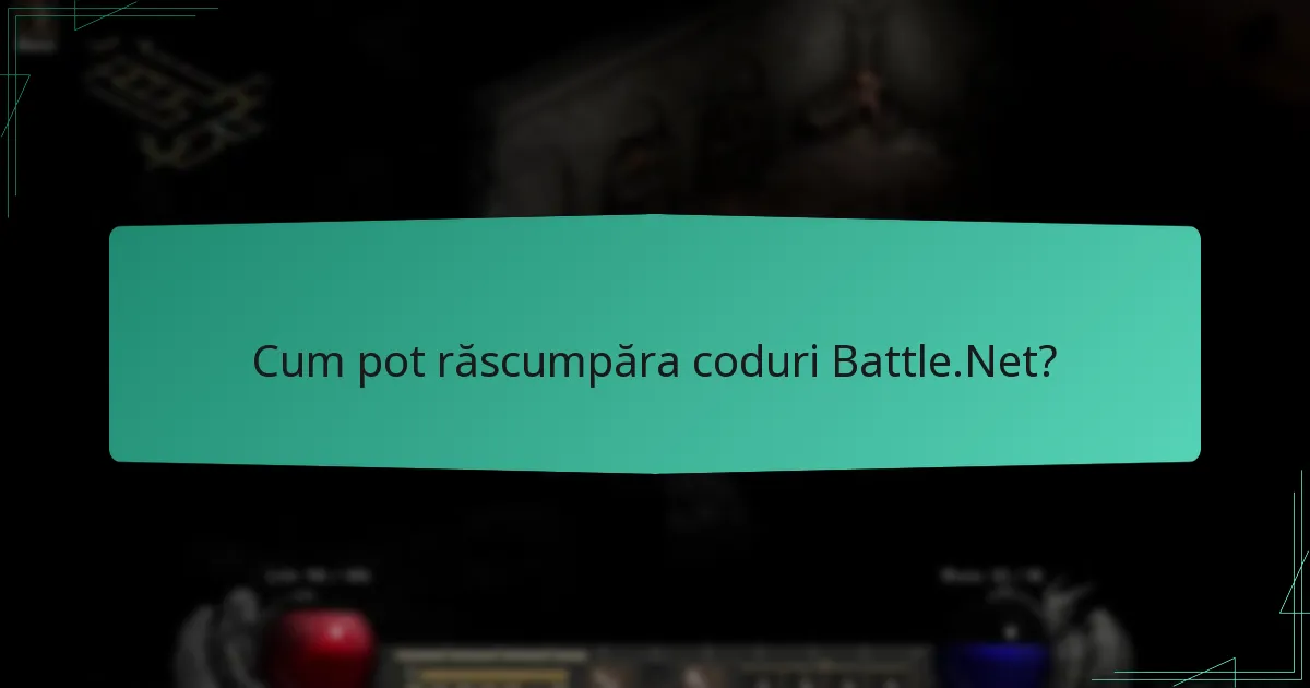 Unde pot achiziționa coduri Battle.Net?